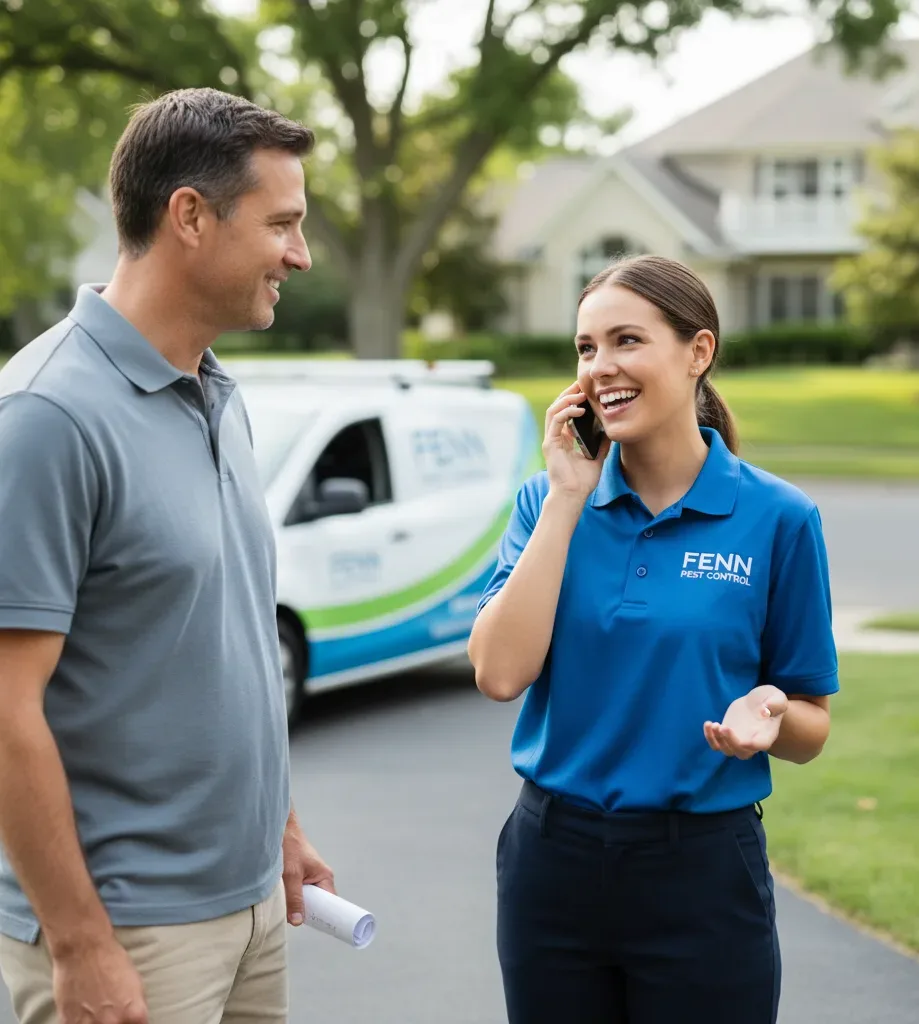 Fenn Pest Control customer support in Centreville